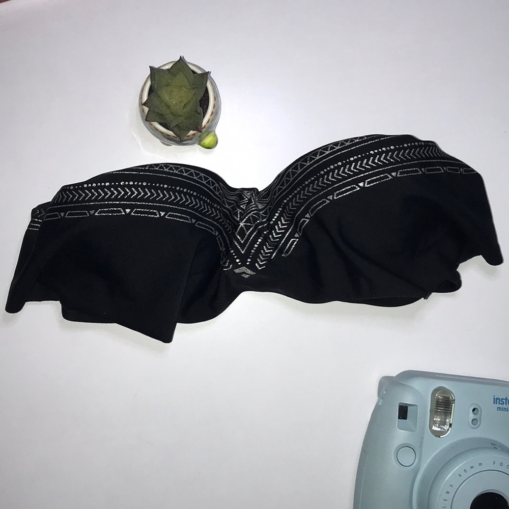BLACK BIKINI TOP